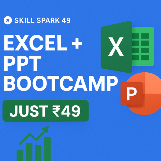Excel and PPT 4-hour Bootcamp | From College to Career